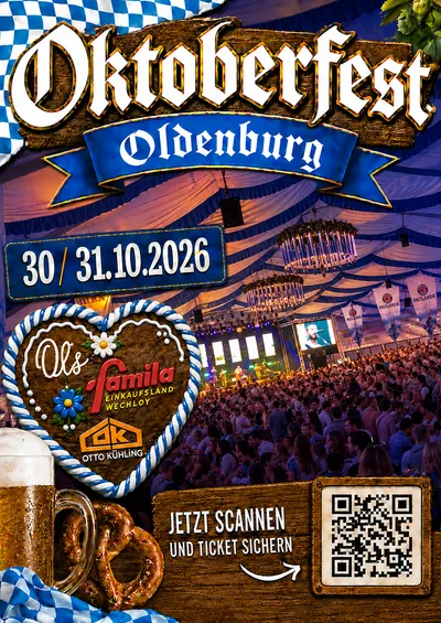 Plakat: Stimmung im vollen Festzelt